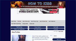 Desktop Screenshot of how-to-kiss.org